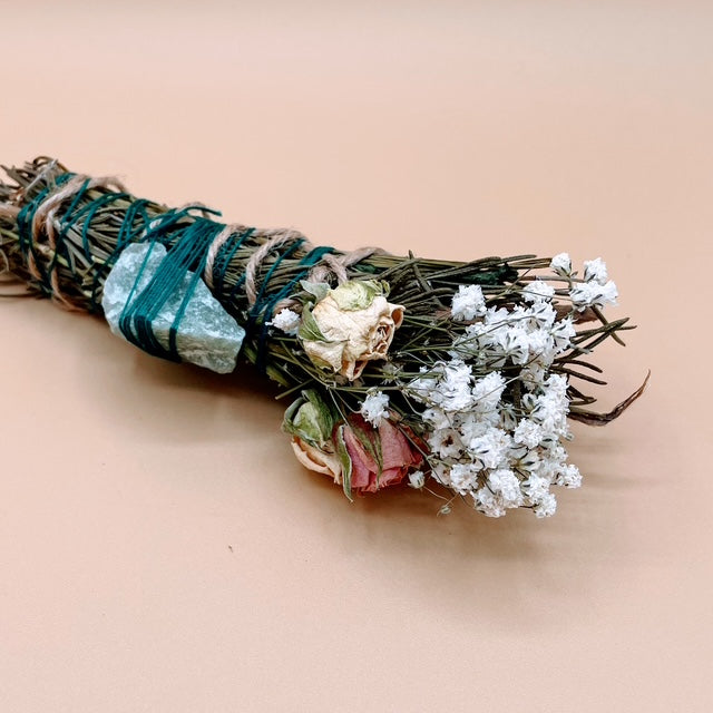 Minted Fortune Smudge Stick