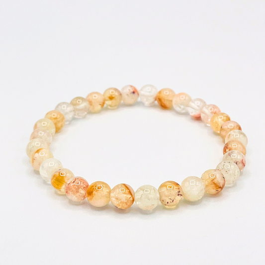 Citrine Bracelet with Varying Shades of Yellow and Orange