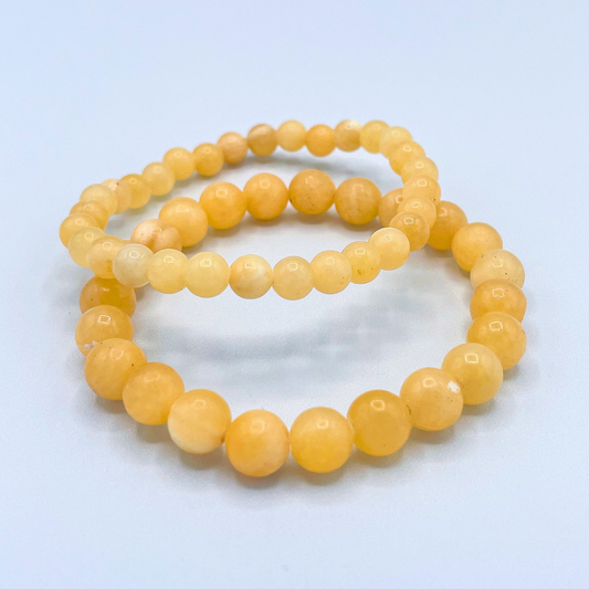 Two Honey Calcite Bracelets