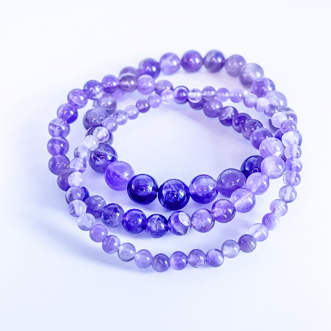 Three Lite Blue Bracelets