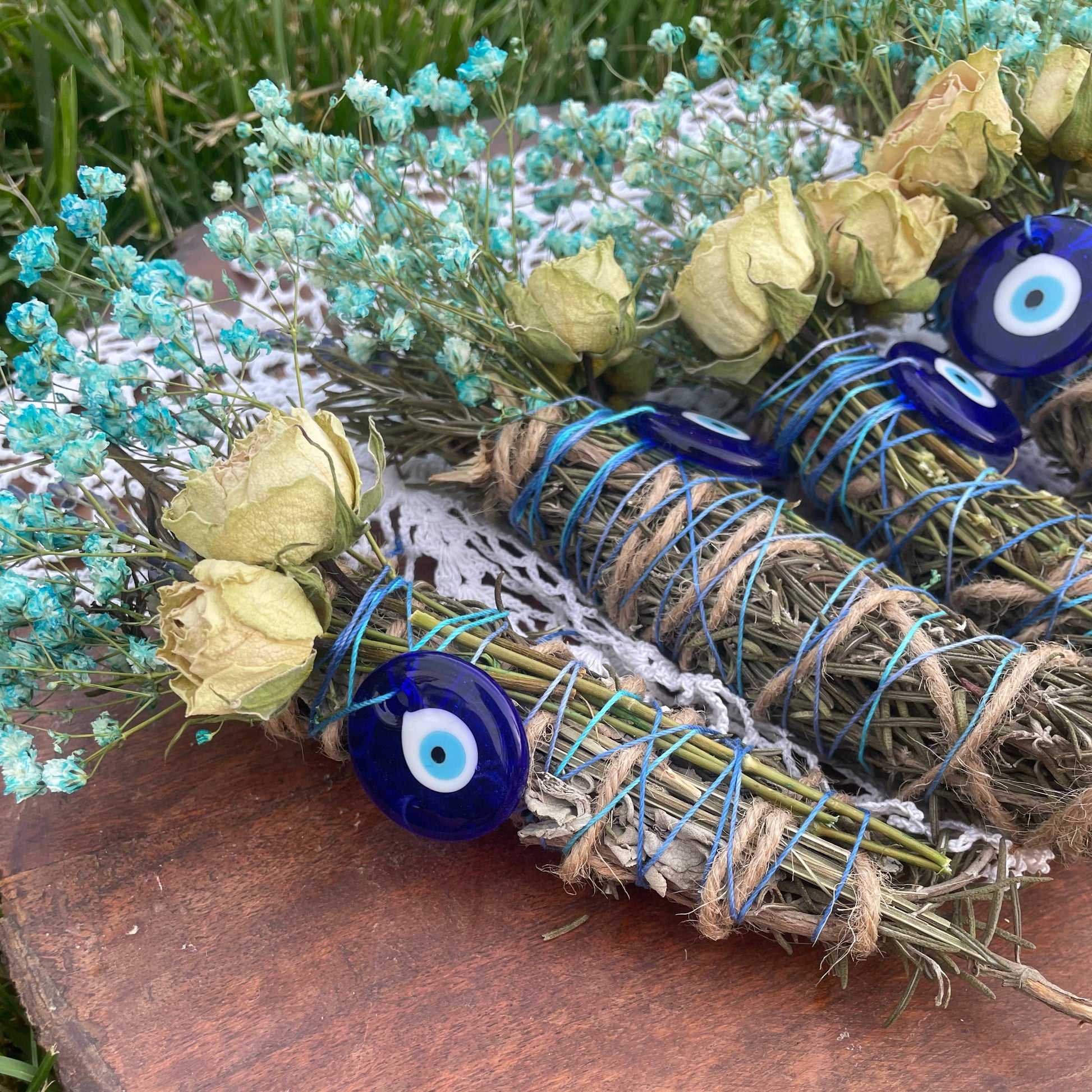 
Evil Eye Smudge Stick