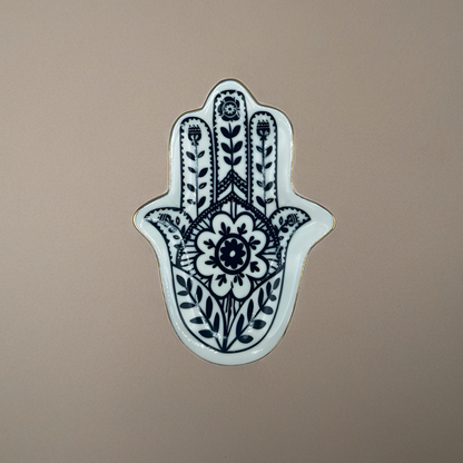 
Hamsa hand trinket dish