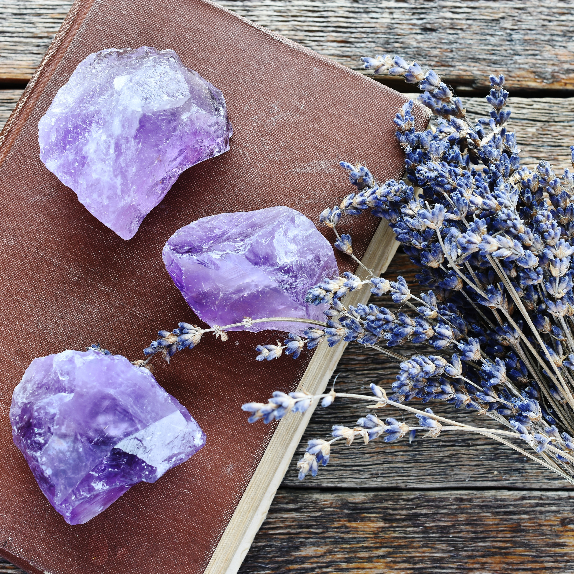Crystal and Lavendar