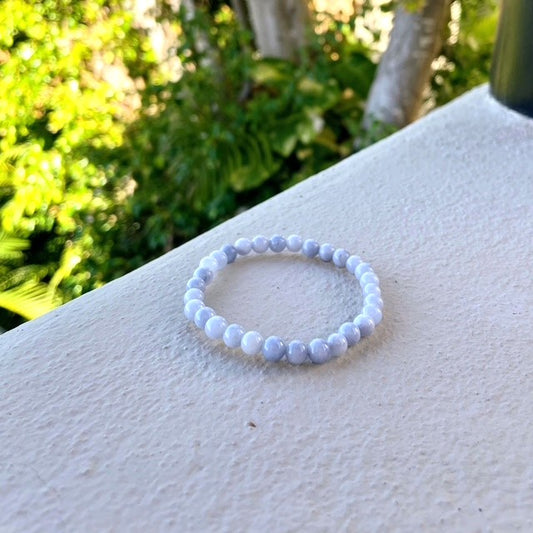 Blue Lace Agate Bracelet