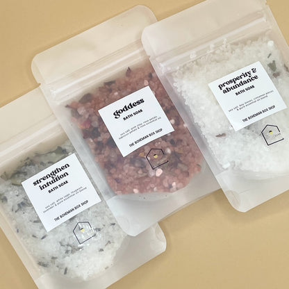 Strengthe institution , Goddess , Prosperity abundance Bath Soak