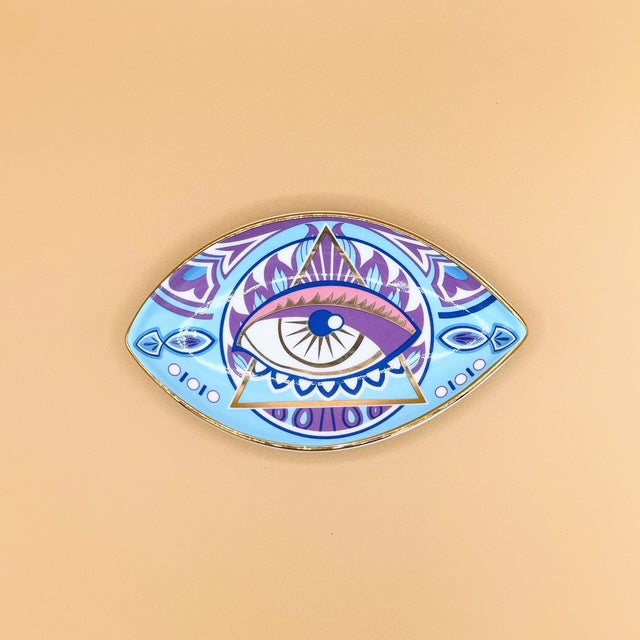 Blue Paradise Trinket Tray